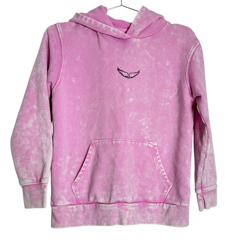 Zadig‎ & Voltaire Pink Graphic Hoodie Kids